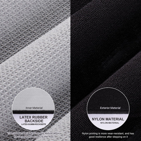 CyeeLife Darts Mat,297 X 66cm Professional Non Slip Carpet Mats for Floor and Dart Tips Protection,Black