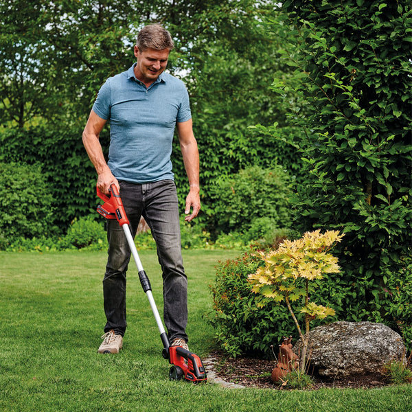 Einhell Power X-Change 18V Cordless Electric Shears With Telescopic Handle - Easy Change 2 Blade System For Cutting Grass, Brushes And Shrubs - GE-CG