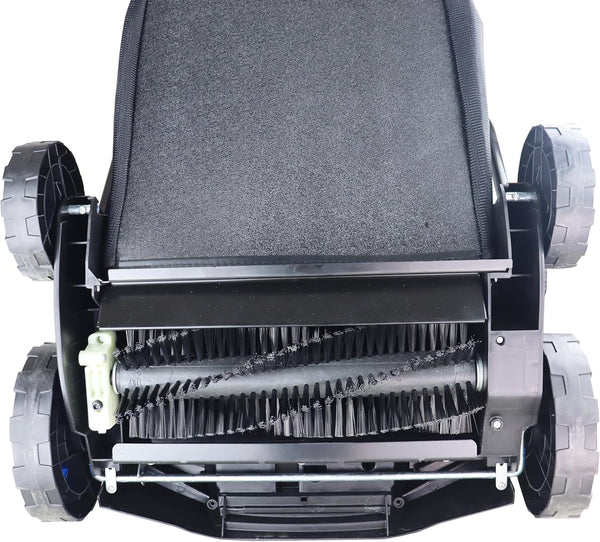 Hyundai 1600W 15'' 38cm Artificial Grass Sweeper Multi-use Brush 45 Litre Collection Bag 5 adjustable sweeping heights 3 Year Warranty