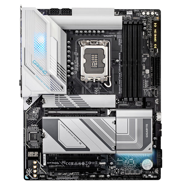 GIGABYTE Z890I AORUS ULTRA Motherboard - Supports Intel Core Ultra (Series 2) CPUs, 8+1+2 phases VRM, up to 8800MHz DDR5 (OC), 1xPCIe 5.0 + 1xPCIe 4.0, Wi-Fi 7, 2.5GbE LAN, Thunderbolt 4