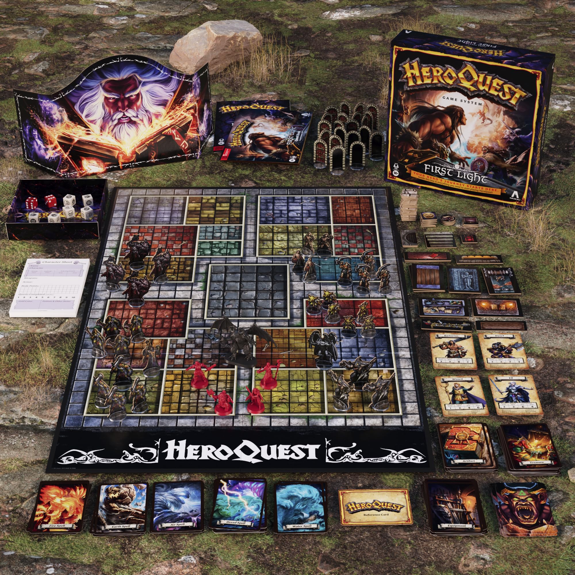 Avalon Hill HeroQuest Jungles of Delthrak Quest Pack, Requires HeroQuest Game System to Play, Roleplaying Games - English Version