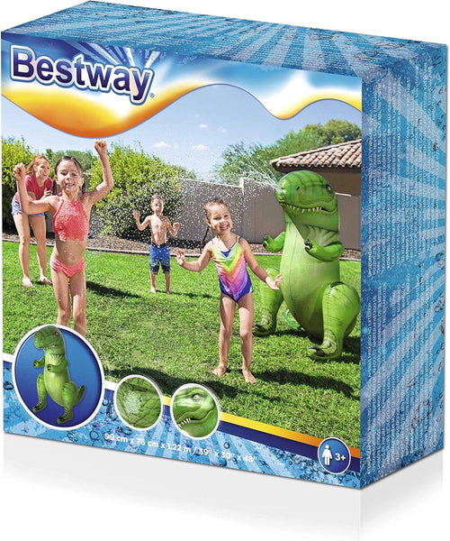 Bestway Dinomite Dinosaur water sprinkler, Kids Inflatable Garden Water Toys