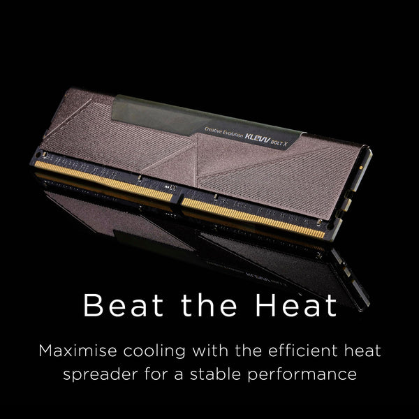 KLEVV CRAS X DDR4 RGB 16GB (2x 8GB) 3600MHz CL18 Gaming Memory RAM kit XMP 2.0 High Performance Overclocking 18-22-22-42