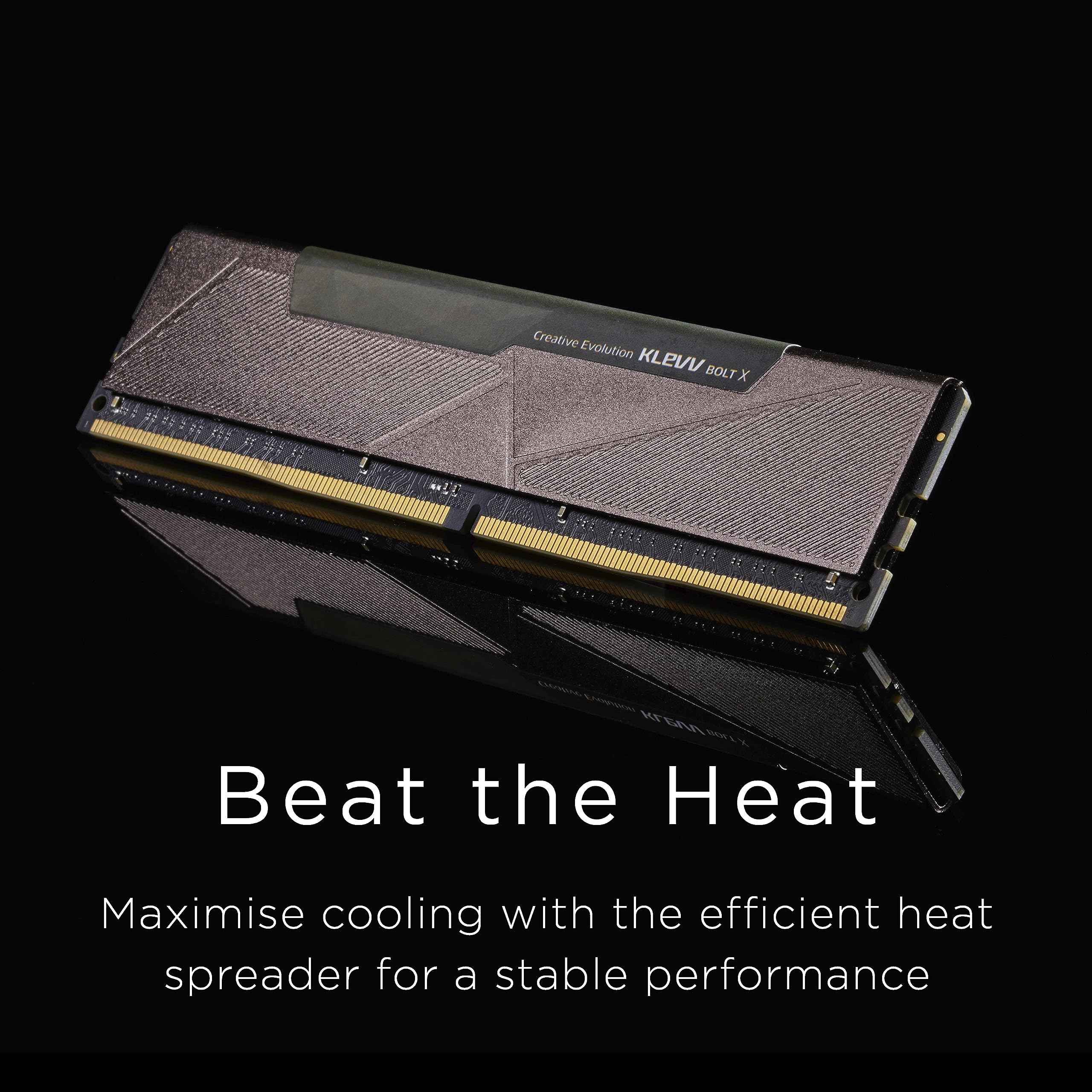 KLEVV CRAS X DDR4 RGB 16GB (2x 8GB) 3600MHz CL18 Gaming Memory RAM kit XMP 2.0 High Performance Overclocking 18-22-22-42