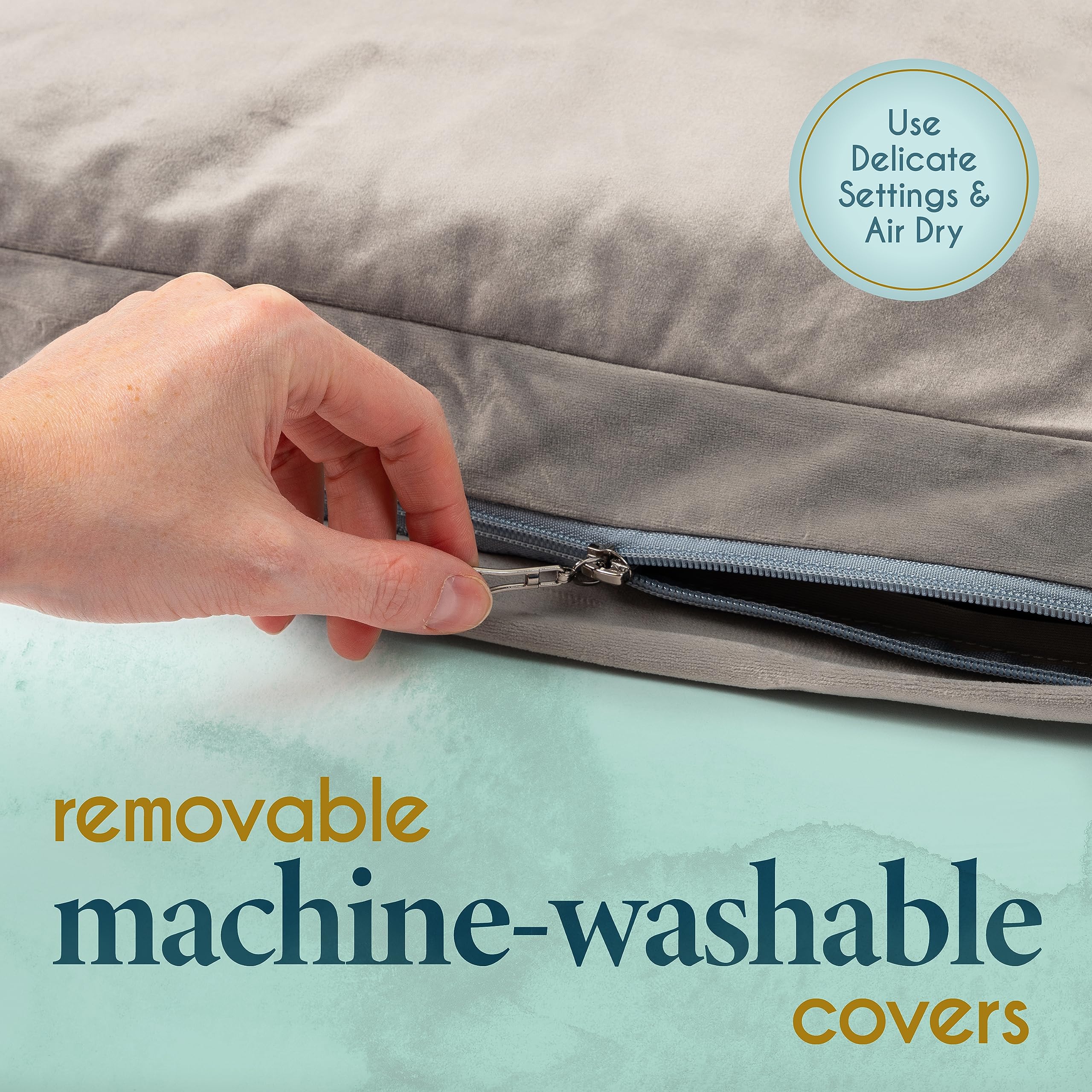 Florensi Meditation Cushion & Zabuton Meditation Mat Bundle- Premium Velvet Meditation Pillow for Women and Men,Washable Cover, Buckwheat Round Floor