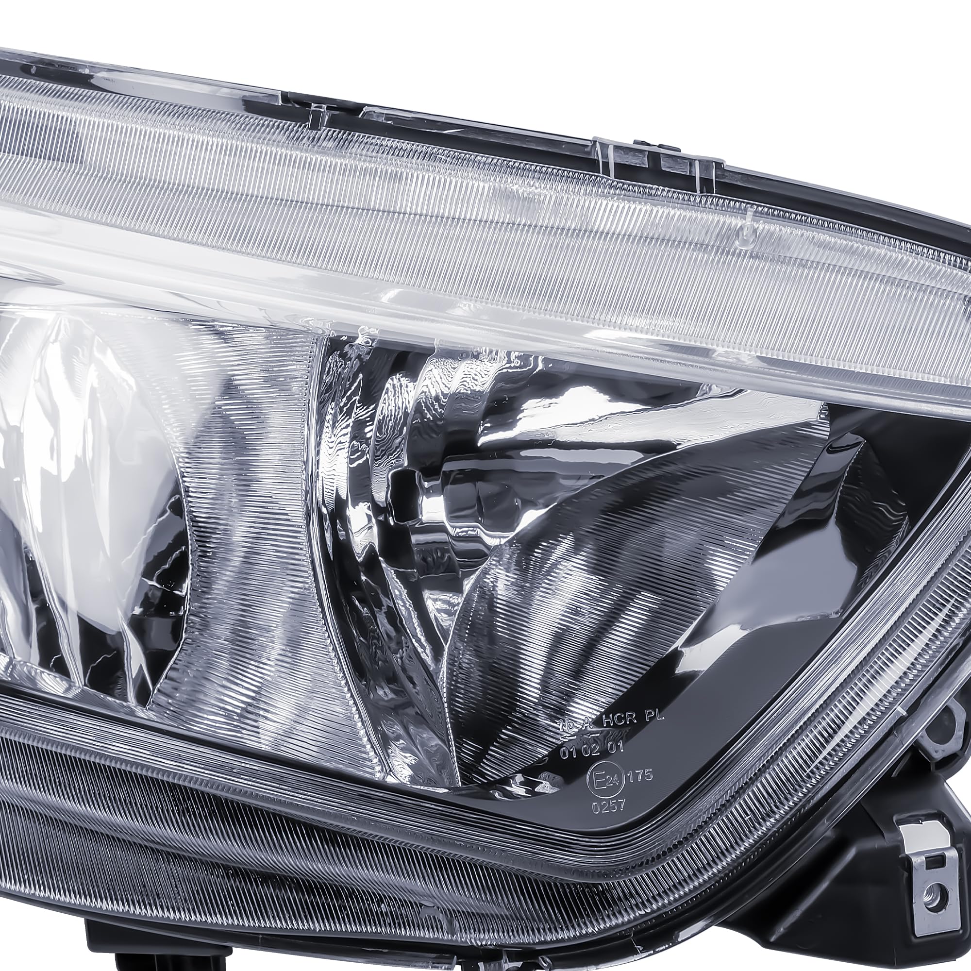 Replacement Passenger Left Side N/S Headlight Head Lamp Electric Adjustment with Round Plug for IVECO Daily 2014-2019