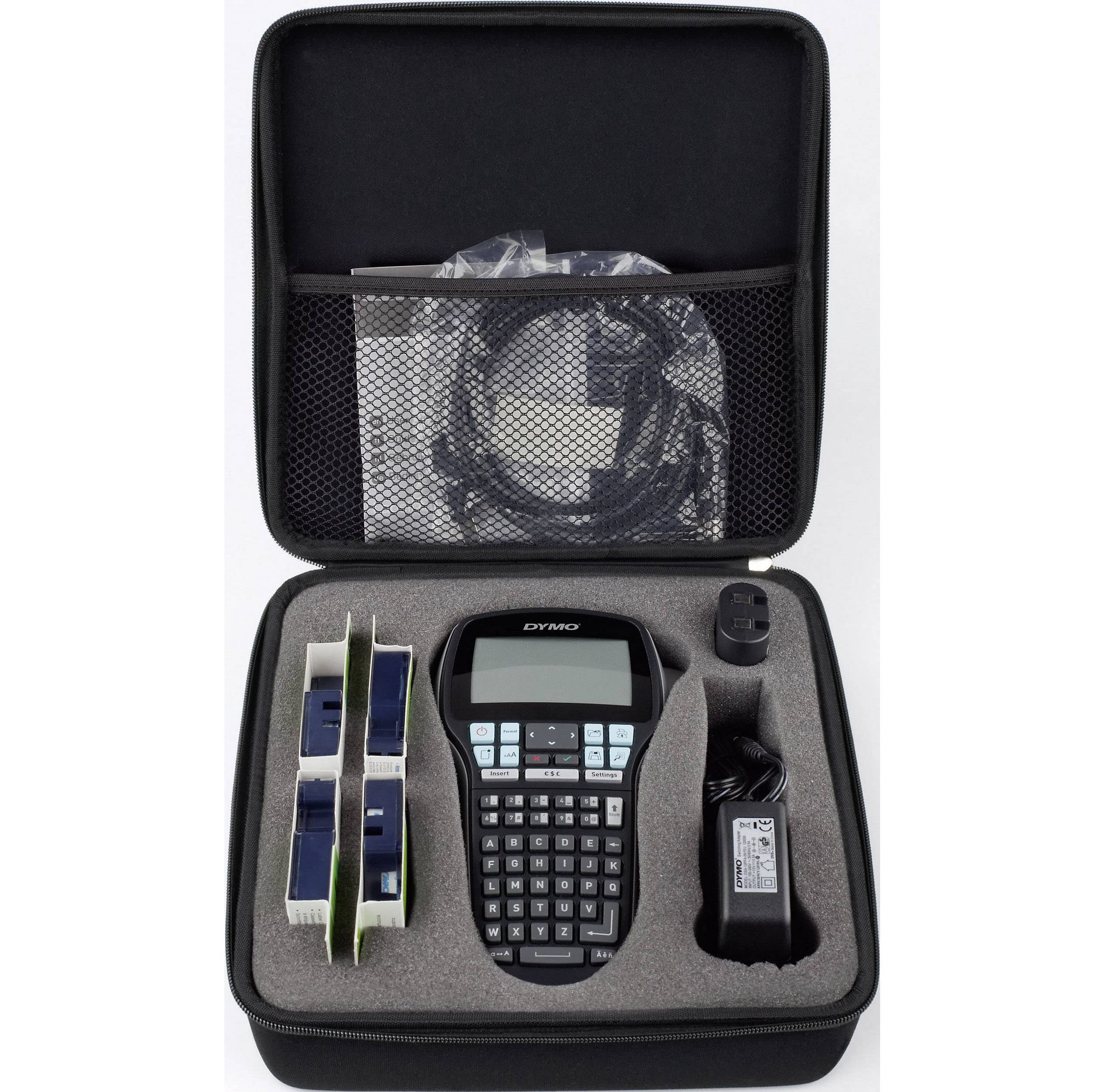 DYMO LabelManager 420P Label Maker | High Performance Rechargeable Portable Label Printer | Computer Connection | Print Barcodes, Logos & Graphics