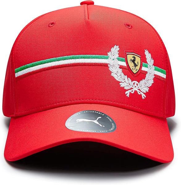 Scuderia Ferrari - Italian Cap - Unisex - Red - Size: One Size