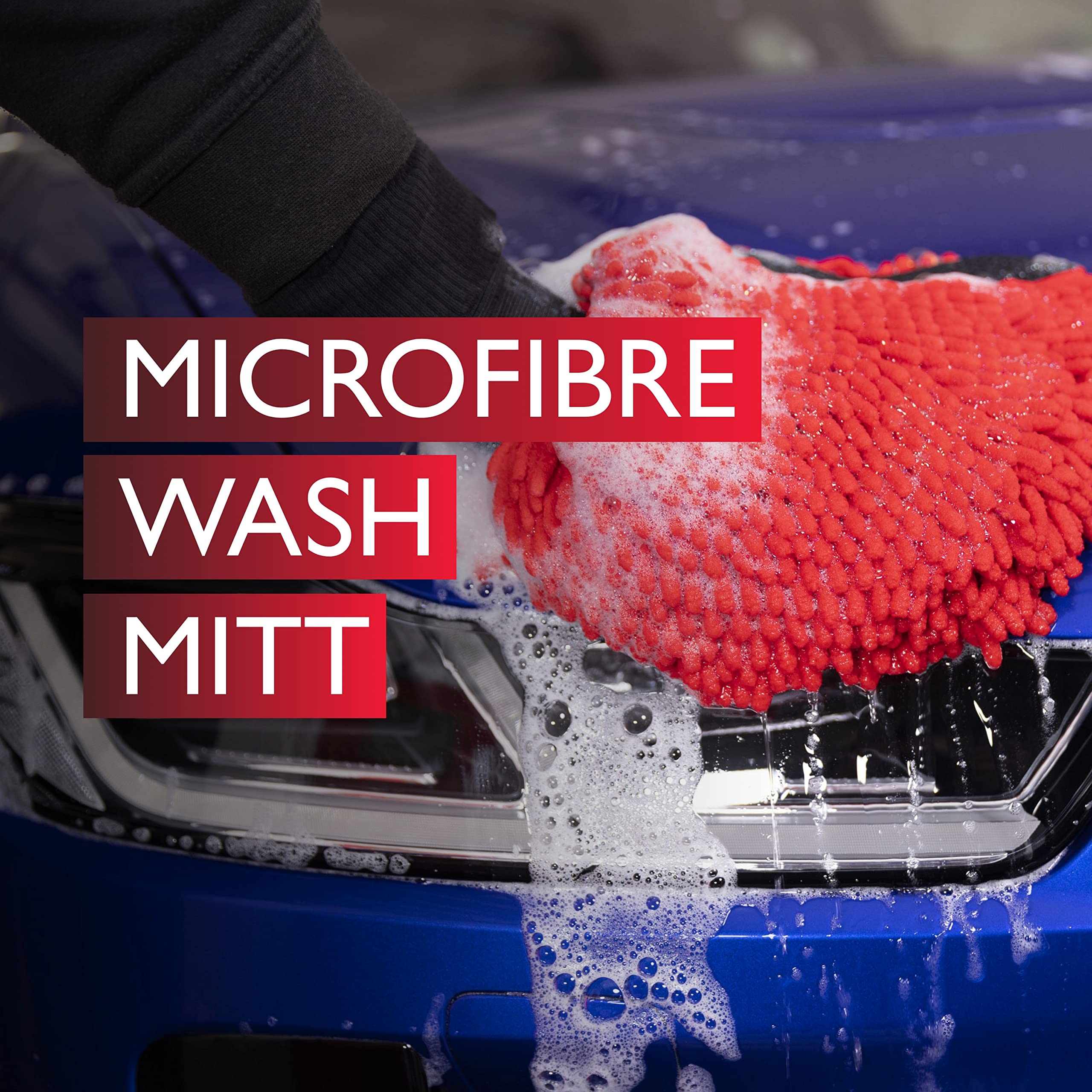 Autoglym Supreme Car Care Collection, 12pc Car Cleaning Kit, Car Cleaning Gift Set, Black