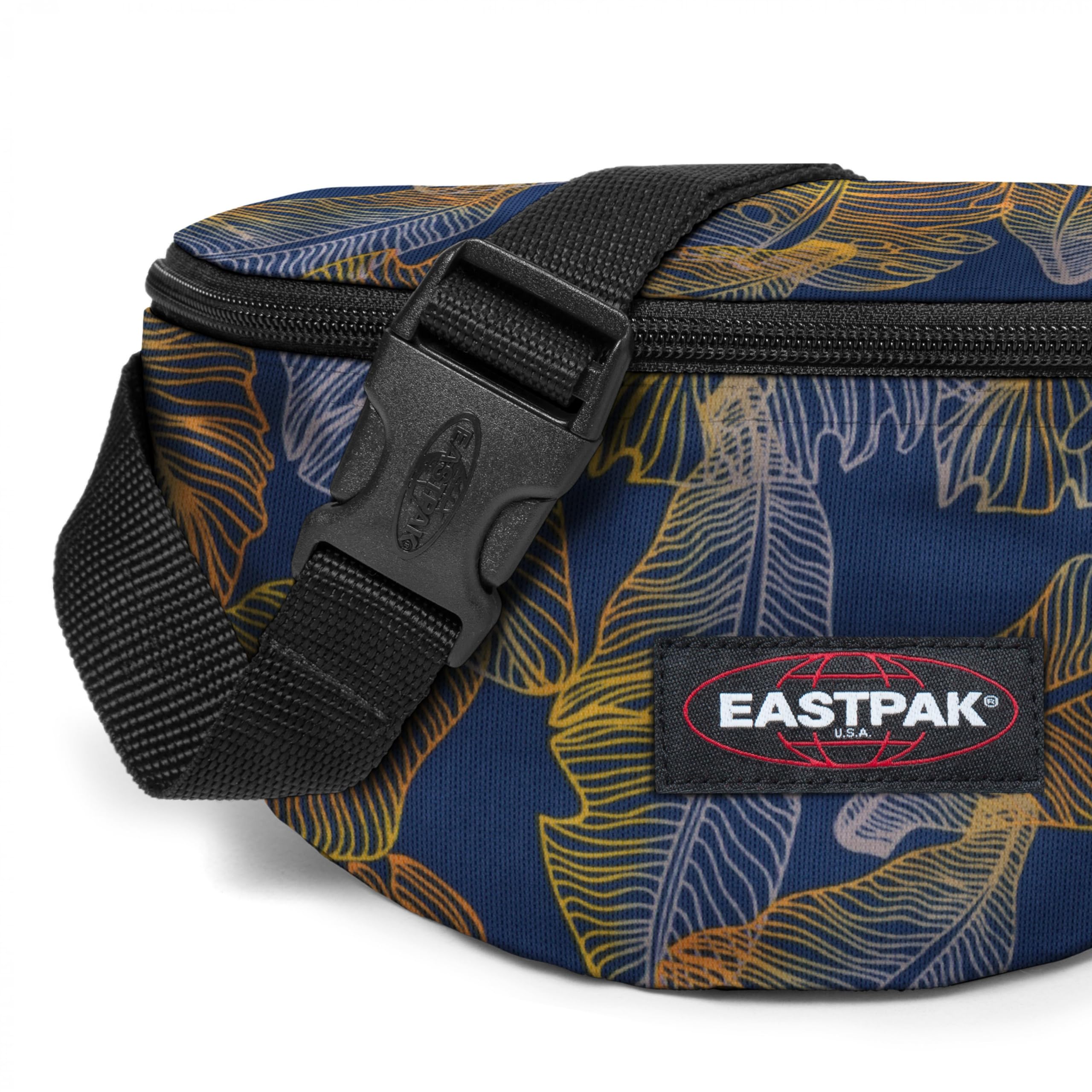 Eastpak SPRINGER Bum Bag, 2 L - Glossy Black (Black)