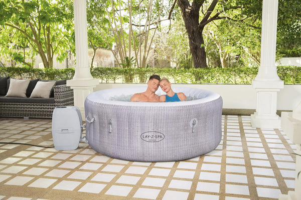 Lay-Z-Spa Boracay Smart Signature AirJetInflatable Hot Tub with App-Control 2-4 person