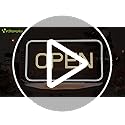 16"x 9" Adjustable Brightness Open Signs for Business, Ultra Bright Lighted Sign Open Powered by USB with ON/OFF, Electric Light up Sign for Stores, Restaurants, Retail Shops, Bar (Horizontal)