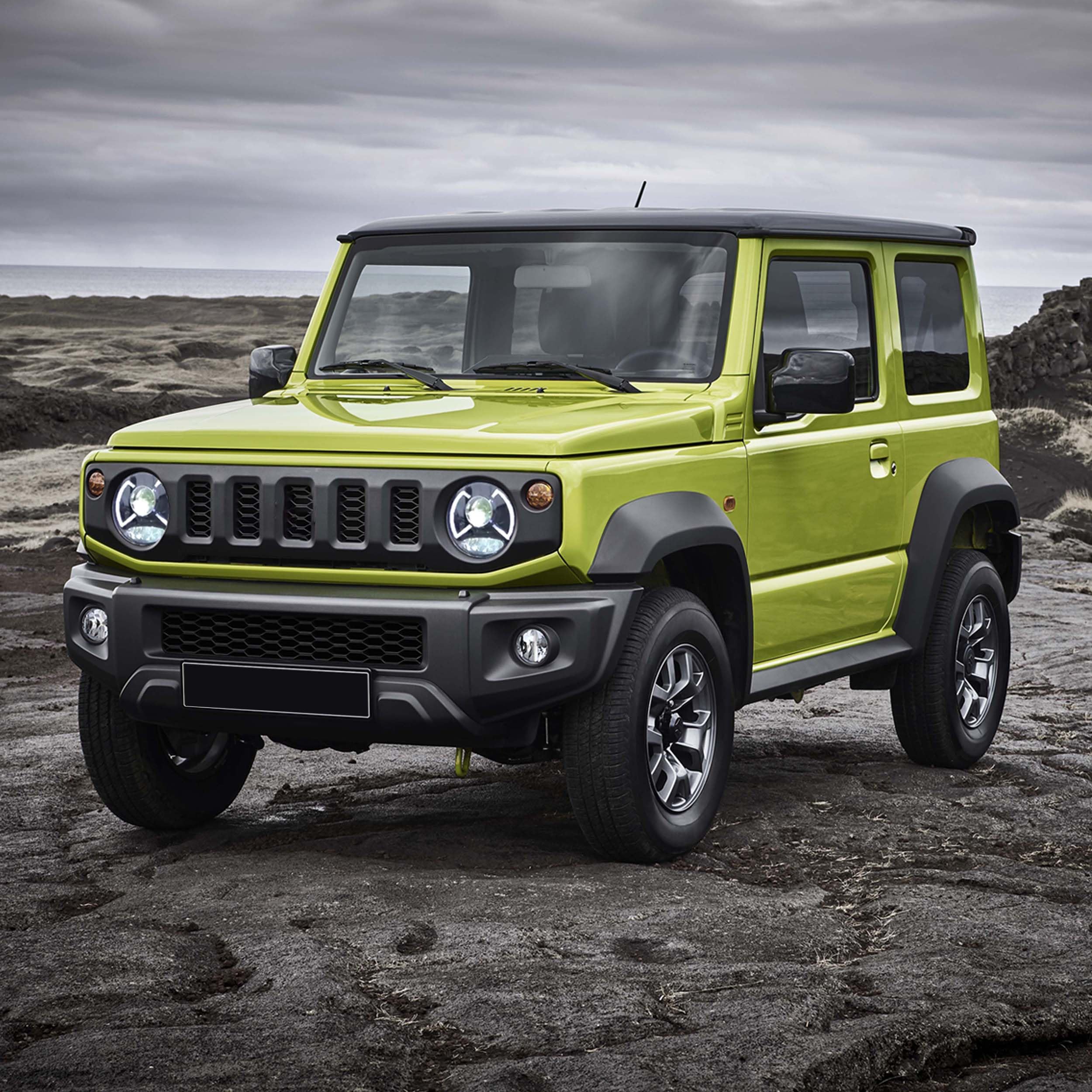 VLAND Headlights for Suzuki Jimny Sierra JB64W JB74W 2018-2021 with Welcome Blue Light