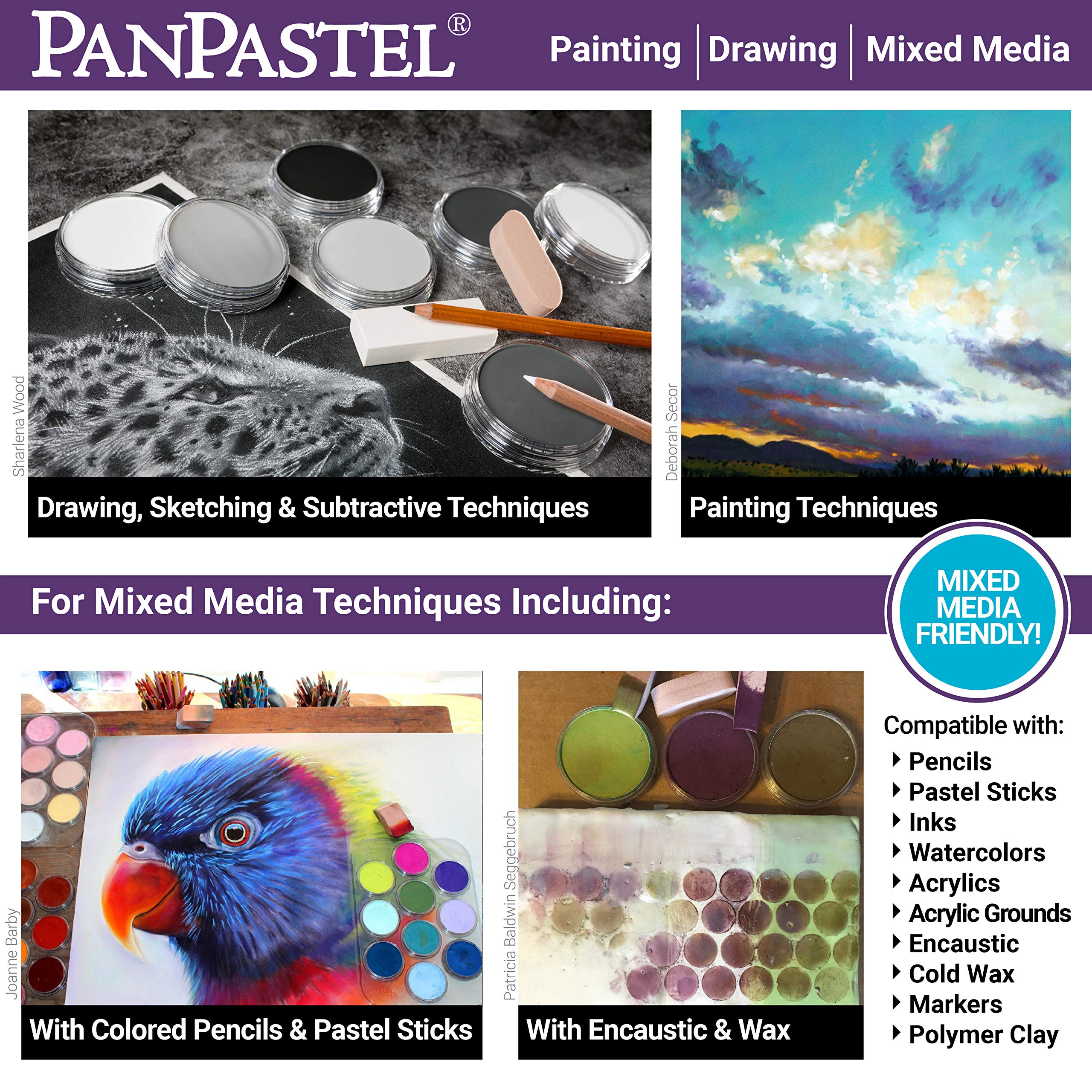PanPastel 10 Colour Set - Drawing Set