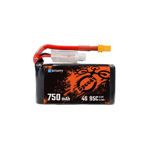 BetaFPV 750mAh 4S 95C Lipo Battery (2PCS)