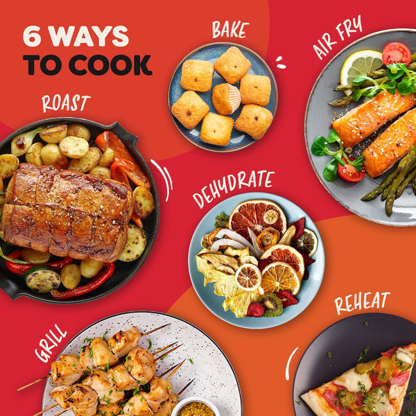 Instant Pot - Versazone Dual Black Air Fryer - Large 8.5L, Family Size - Single Double Basket with Divider - 8 in 1 - Food Dehydrate, Grill, Bake, Roast, Reheat, Non-Stick, Easy Clean, Dishwasher Safe