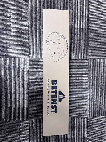 BETENST Camping Tent, Pop up Tent 3 Person Family Dome Tent Waterproof Windproof with 2 Mesh Doors, 2 Mesh Windows, Roof Skylights, 2 in 1 Double Layers, Storage Bag for Camping Hiking Backpacking