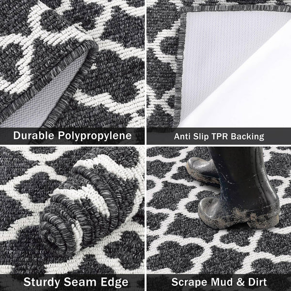 SHACOS Extra Long Hallway Runner Rug 60x300 cm Non Slip Carpet Runner for Hallway Washable Hall Carpet Runner Long Runner Rug for Kitchen Entryway