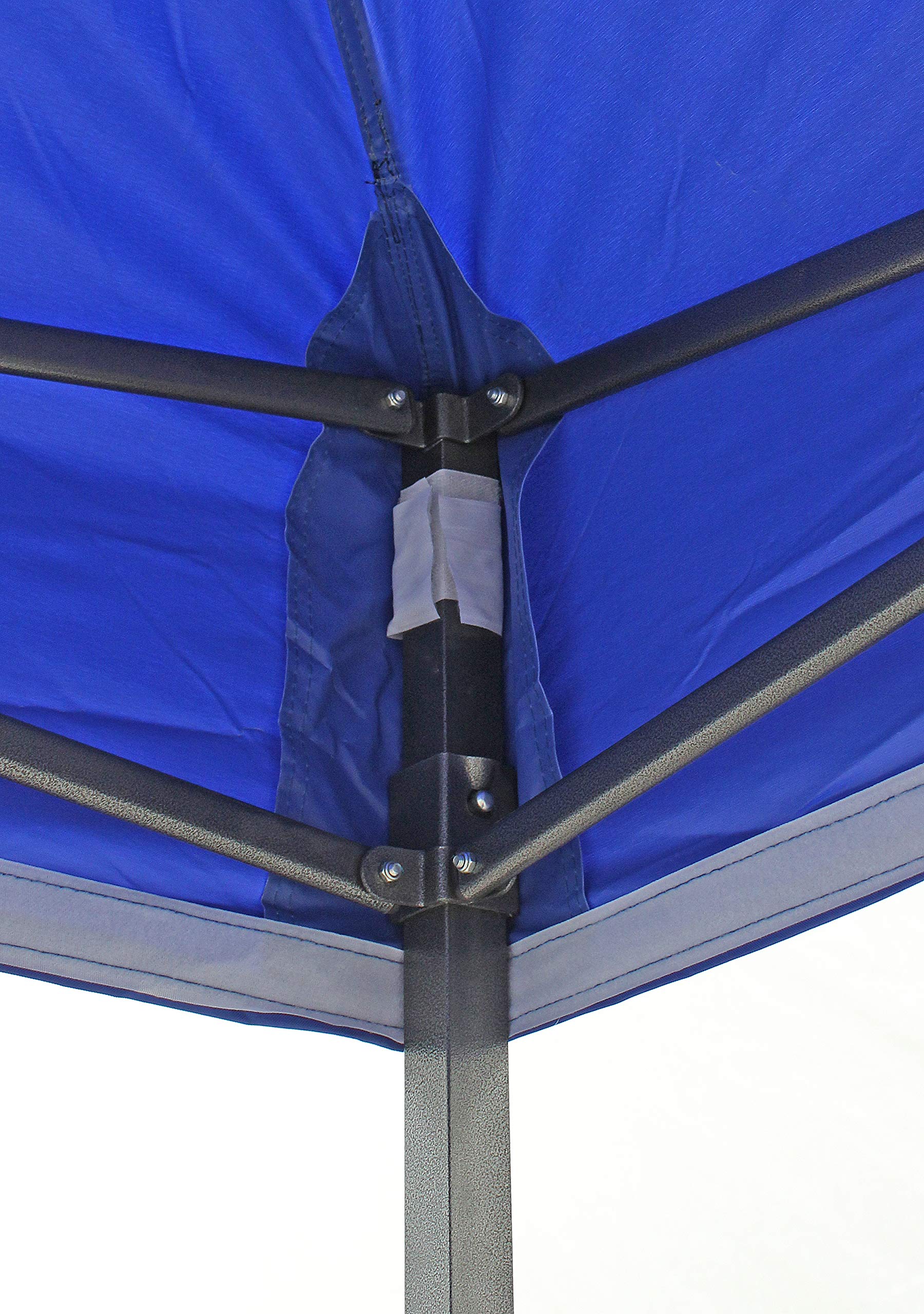 All Seasons Gazebos 3M x 6M Waterproof Gazebo Party Tent with Rustproof Frame and Wheeled Carry Bag (Metallic Grey)