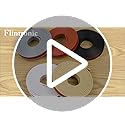 flintronic 5m*16mm U-Shape Flexible Furniture Edge Banding, Baby Safty Baby Edge Protector, Self Adhesive TPE Wood Edging Tape, DIY Furniture Edge Trim for Table, Cabinet, Furniture Restoration