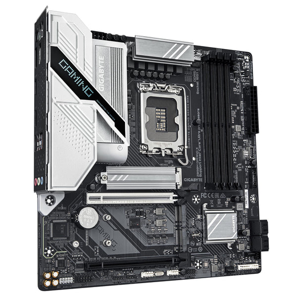 GIGABYTE Z890I AORUS ULTRA Motherboard - Supports Intel Core Ultra (Series 2) CPUs, 8+1+2 phases VRM, up to 8800MHz DDR5 (OC), 1xPCIe 5.0 + 1xPCIe 4.0, Wi-Fi 7, 2.5GbE LAN, Thunderbolt 4