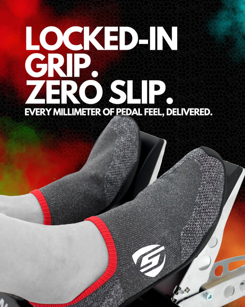 ＳＴＲＡＳＳＥ STRASSE SIM Driving Shoes Racing Shoes Gaming Shoes Grip Comfortable Pedal Work Hankon Steering Wheel Controller Cockpit Racing Game Gran Turismo PS4 PS7 Prestige Red