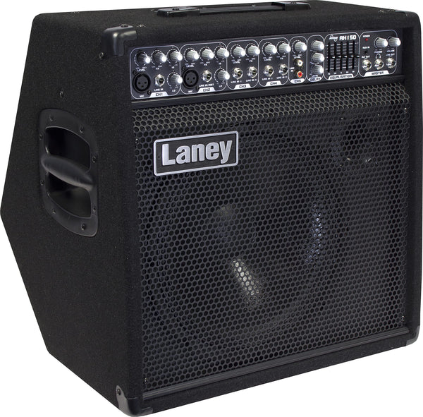 Laney AUDIOHUB Series AH80 - Multi-Input Combo Amp - 80W - 10 inch Woofer plus Horn, Black