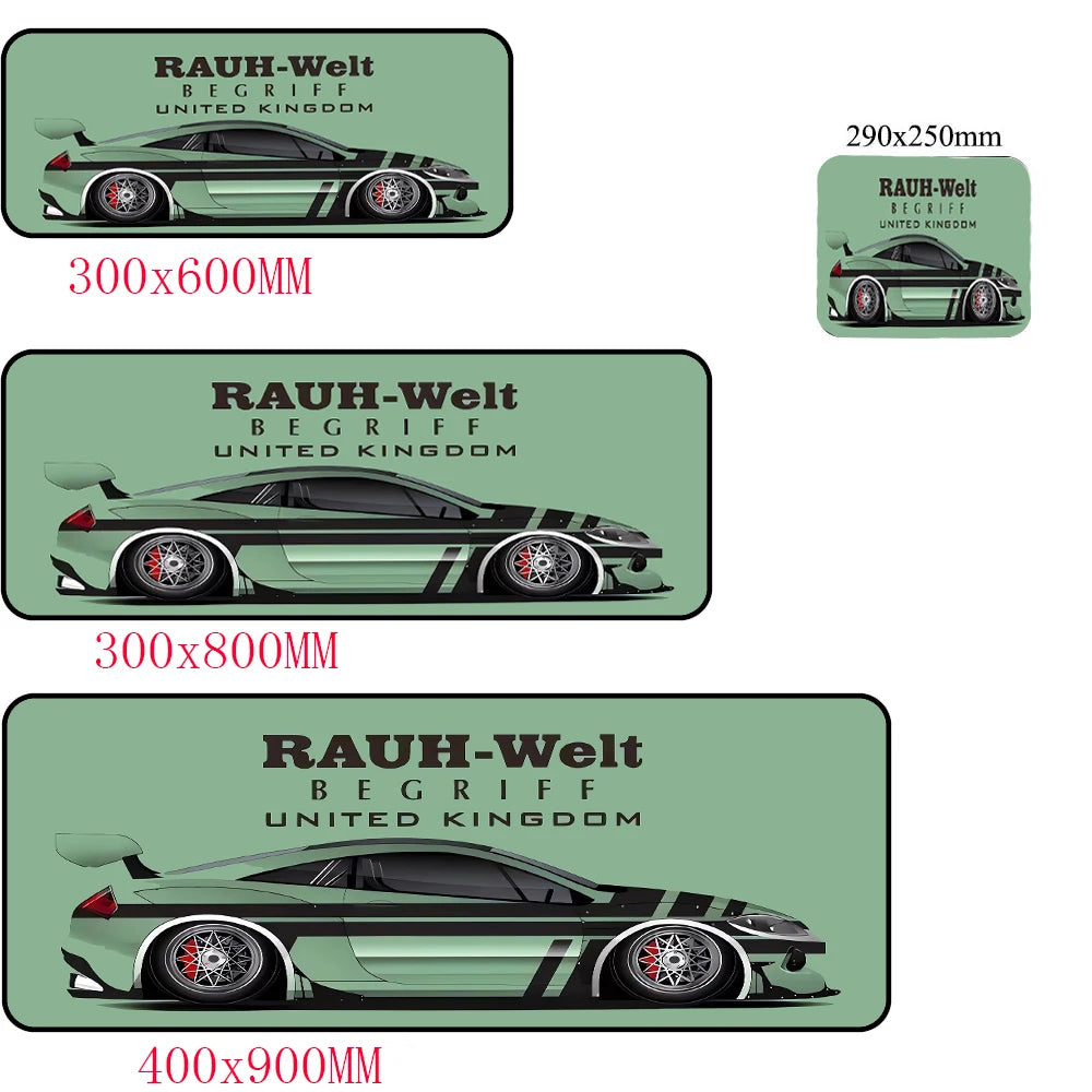 Anime Japan sports car jdm RWB 911 964 933 Mousepad Boy Pad Natural Rubber mousepad Desk Mat Size for Gameing World of tanks C