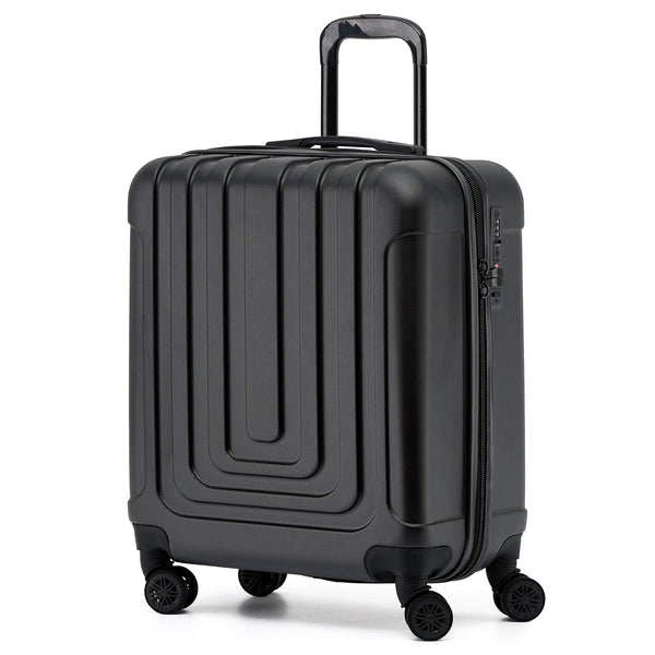 Flight Knight Premium Lightweight Suitcase - Built-in TSA Lock - 8 Spinner Wheels - ABS Hard Shell Check in Highly Durable Luggage - Medium - 67x45x26cm