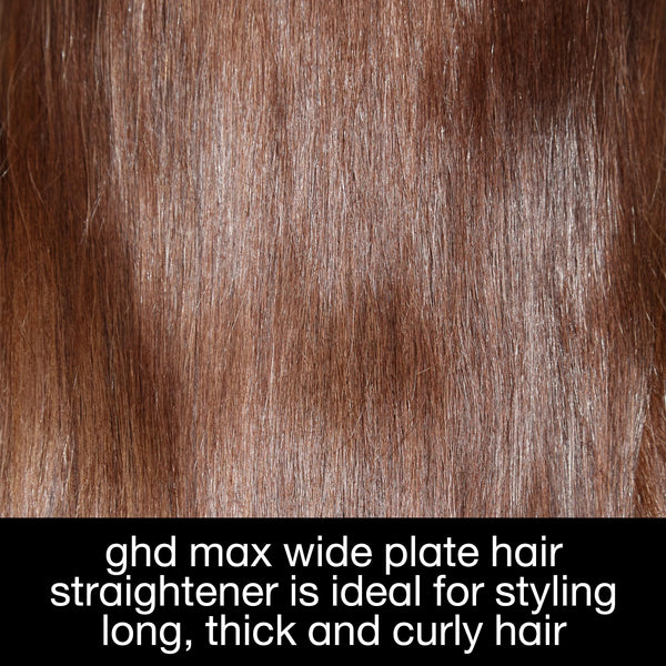 ghd Max Professional Hair Straightener, Wide 1.65" Styling Plates for Quick Easy Styling, Frizz Free, Smooth, Sleek Results