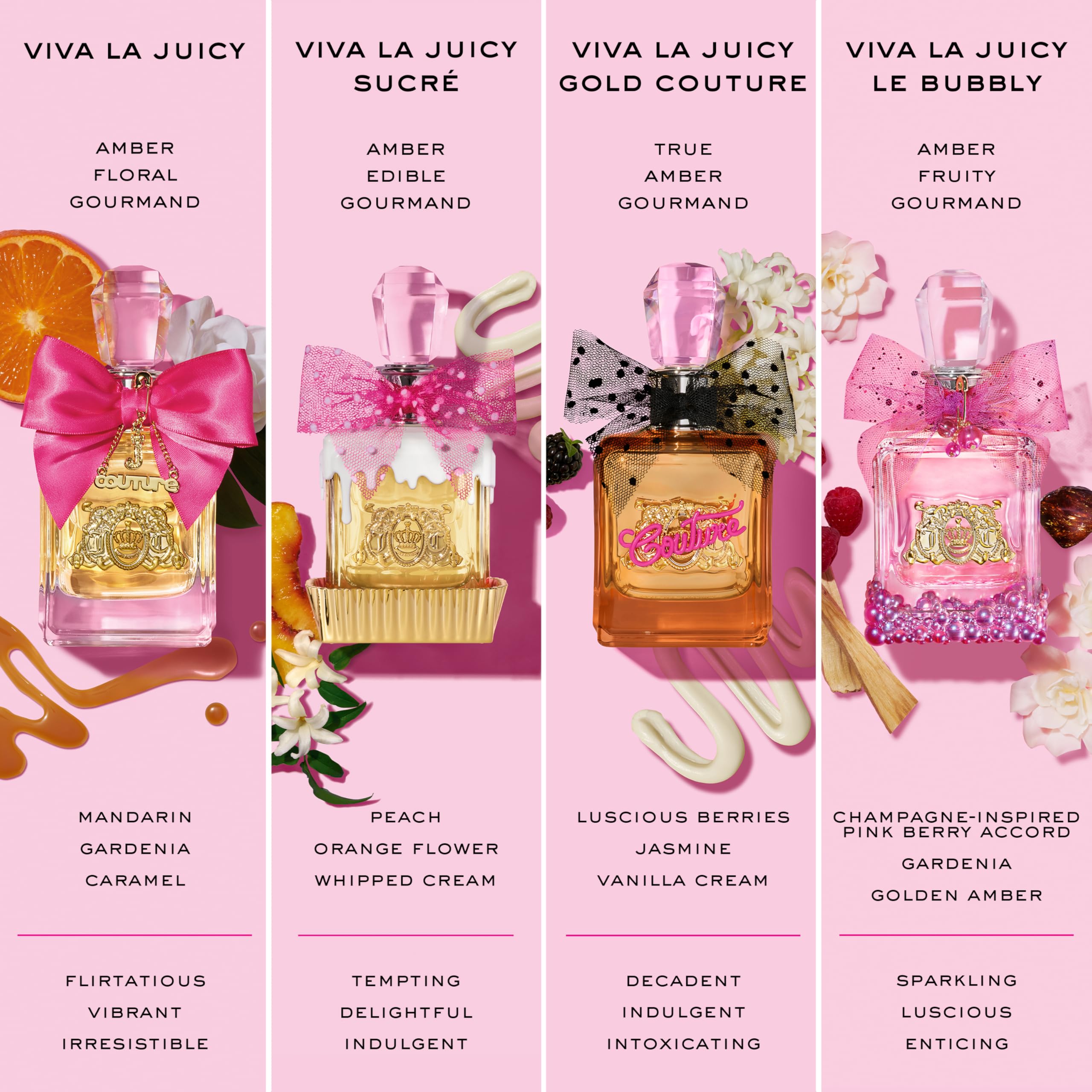 Juicy Couture Viva La Juicy Eau de Parfum (50ml) Floral & Fruity Scent, Luxury Fragrance for Women