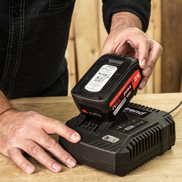 Trend 18V Cordless Brushless Impact Driver with High Performance Motor & Two Speed Settings, Bare Tool (Battery & Charger Sold Separately), T18S/IDB