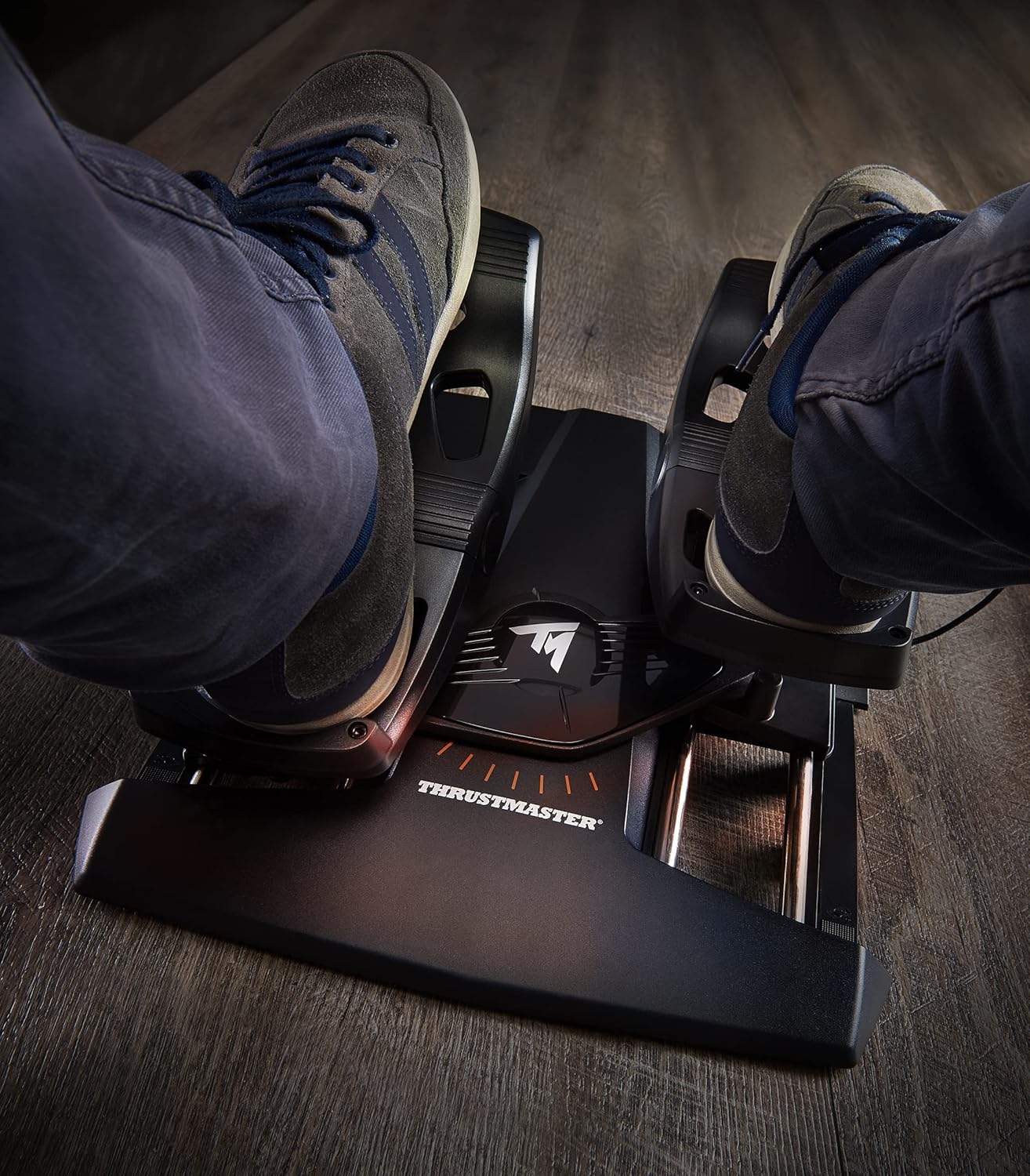 Thrustmaster TFRP T. Flight Rudder Pedals - Precise Rudder Control with S.M.A.R.T Technology for PC and PlayStation