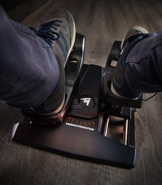 Thrustmaster TFRP T. Flight Rudder Pedals - Precise Rudder Control with S.M.A.R.T Technology for PC and PlayStation