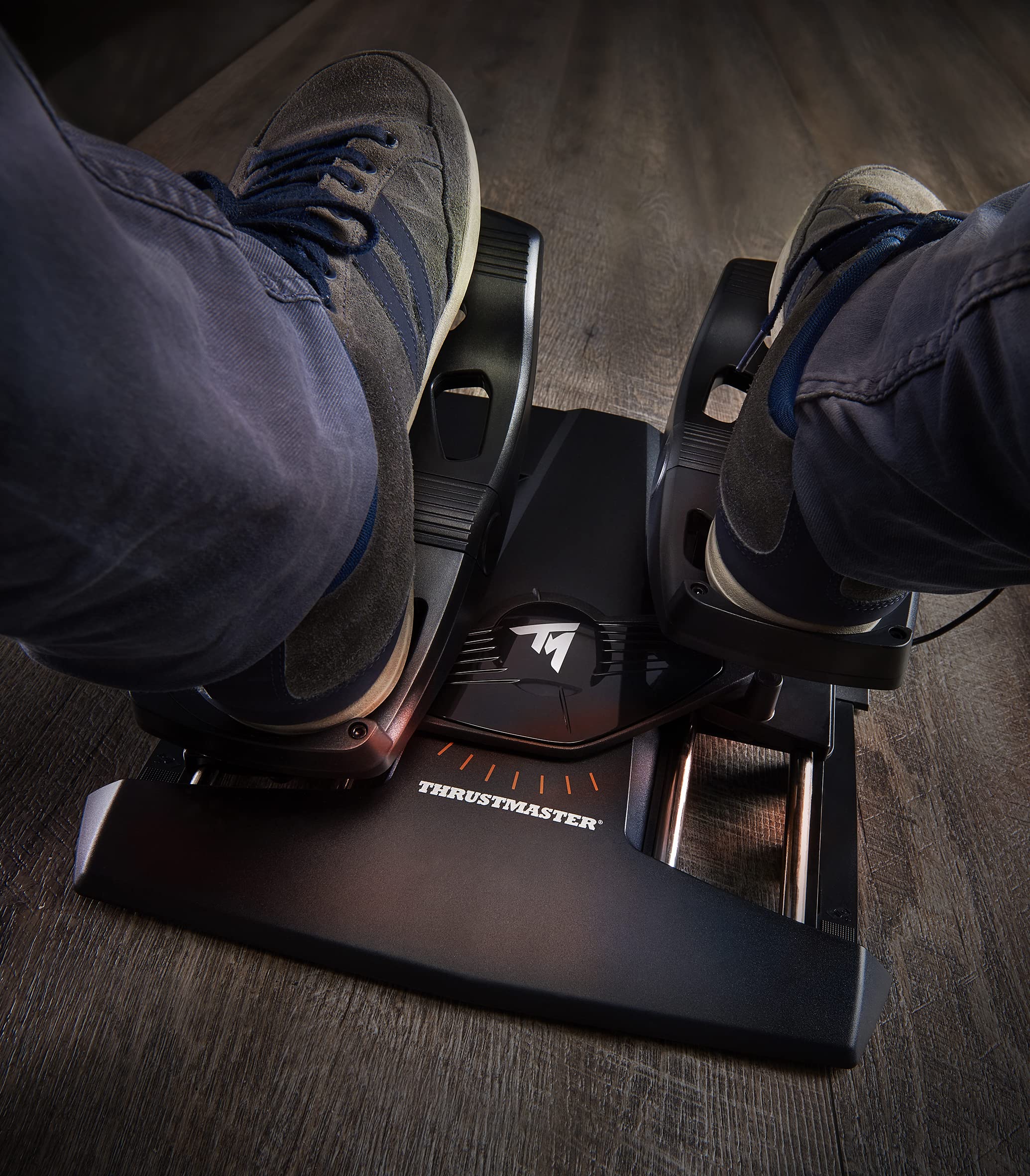 Thrustmaster TCA Sidestick Airbus Edition - Ergonomic Flight Stick with 12 Remappable Buttons and Thrust Reverser for PC