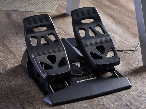 Thrustmaster TFRP T. Flight Rudder Pedals - Precise Rudder Control with S.M.A.R.T Technology for PC and PlayStation