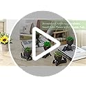 Dremisland 2PCS Fake Plants Artificial Succulents Plants Decor Fake Succulents Indoor Potted Mini Faux Plant with Ceramic Pot Planter Cute Desk Plant for Home Office Table Living Room Shelves