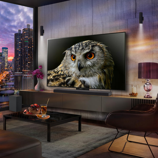 LG USC9S Bluetooth Soundbar for TV with Dolby Atmos & Wireless Subwoofer 3.1 channel