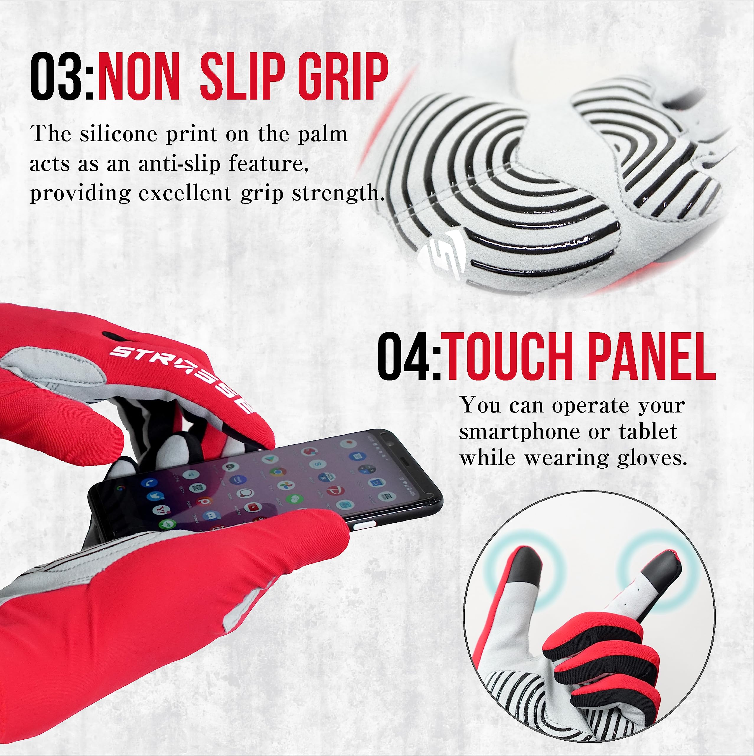 ＳＴＲＡＳＳＥ STRASSE sports actiity Gloves Simulator Racing Driving Steering Wheel Controller