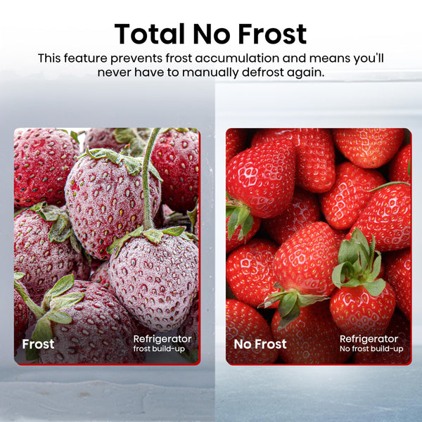 Hisense RF632N4WIE 70cm Freestanding French Door Fridge Freezer Metallic with Water Dispenser & Metal cooling 70 × 200 × 69.4 cm (W×H×D)