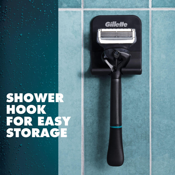 Gillette Intimate Body Hair Trimmer for Men, Pubic Hair and Ball Trimmer, Waterproof, Cordless Men's Body Groomer for Wet & Dry Shaving, Lifetime Sharp Blades,SkinFirst i3