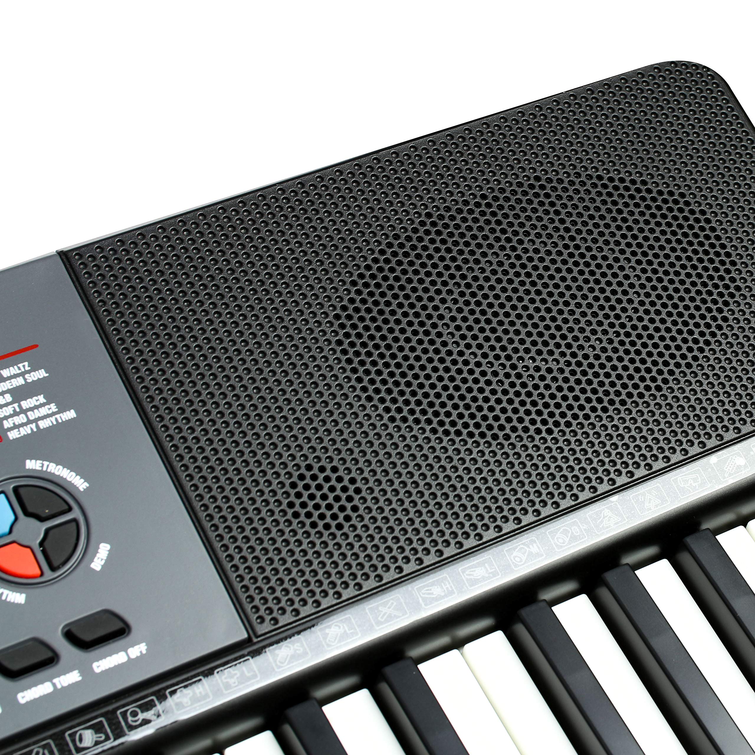 RockJam 88 Key Digital Piano with Full Size Semi-Weighted Keys, Power Supply, Sheet Music Stand, Piano Note Stickers & Simply Piano Lessons