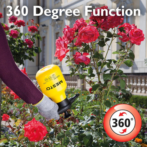 Mesto 3132 GR Bugsi Pressure Sprayer, Yellow/Black, 28x12x12 cm