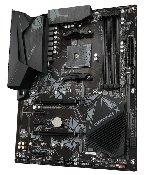 Gigabyte B550 AORUS ELITE V2 Motherboard - Supports AMD Ryzen 5000 Series AM4 CPUs, 12+2 Phases Digital Twin Power Design, up to 4733MHz DDR4 (OC), 2xPCIe 3.0 M.2, 2.5GbE LAN, USB 3.2 Gen1