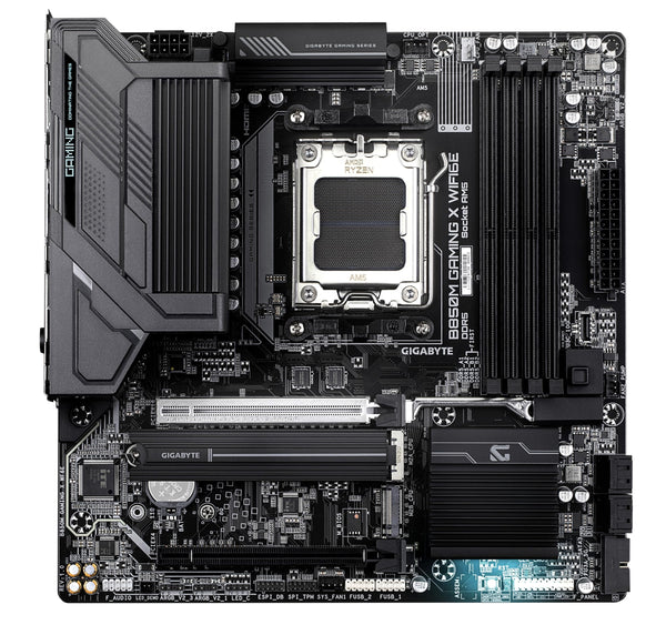 GIGABYTE B850 AORUS ELITE WIFI7 Motherboard - AMD Ryzen 9000 Series CPUs, 14+2+2 Phases Digital VRM, up to 8200MHz DDR5 (OC), 1xPCIe 5.0 + 2xPCIe 4.0 M.2, 2.5 LAN, WIFI 7, USB 3.2 Gen 2x2