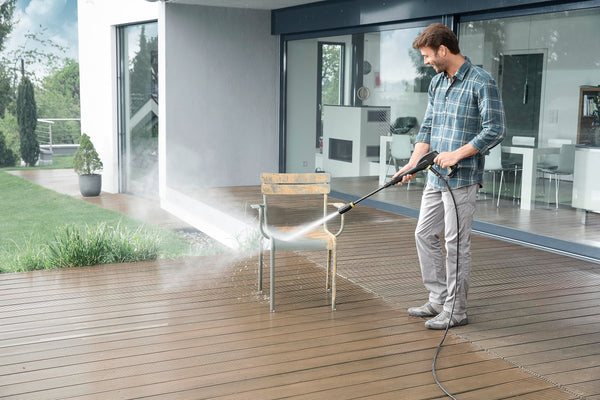 Kärcher K 2 Power Control Home pressure washer, pressure: max. 110 bar, flow rate: 360 l/h, area: 20 m²/h, water filter, weight: 4.0 kg, high-pressure gun, dirt blaster, spray lance, Home Kit
