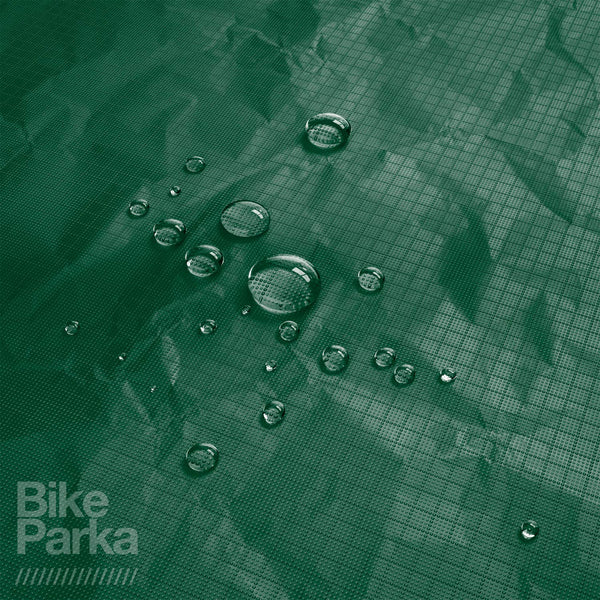BikeParka URBAN Waterproof Bicycle Cover (FOREST Green)