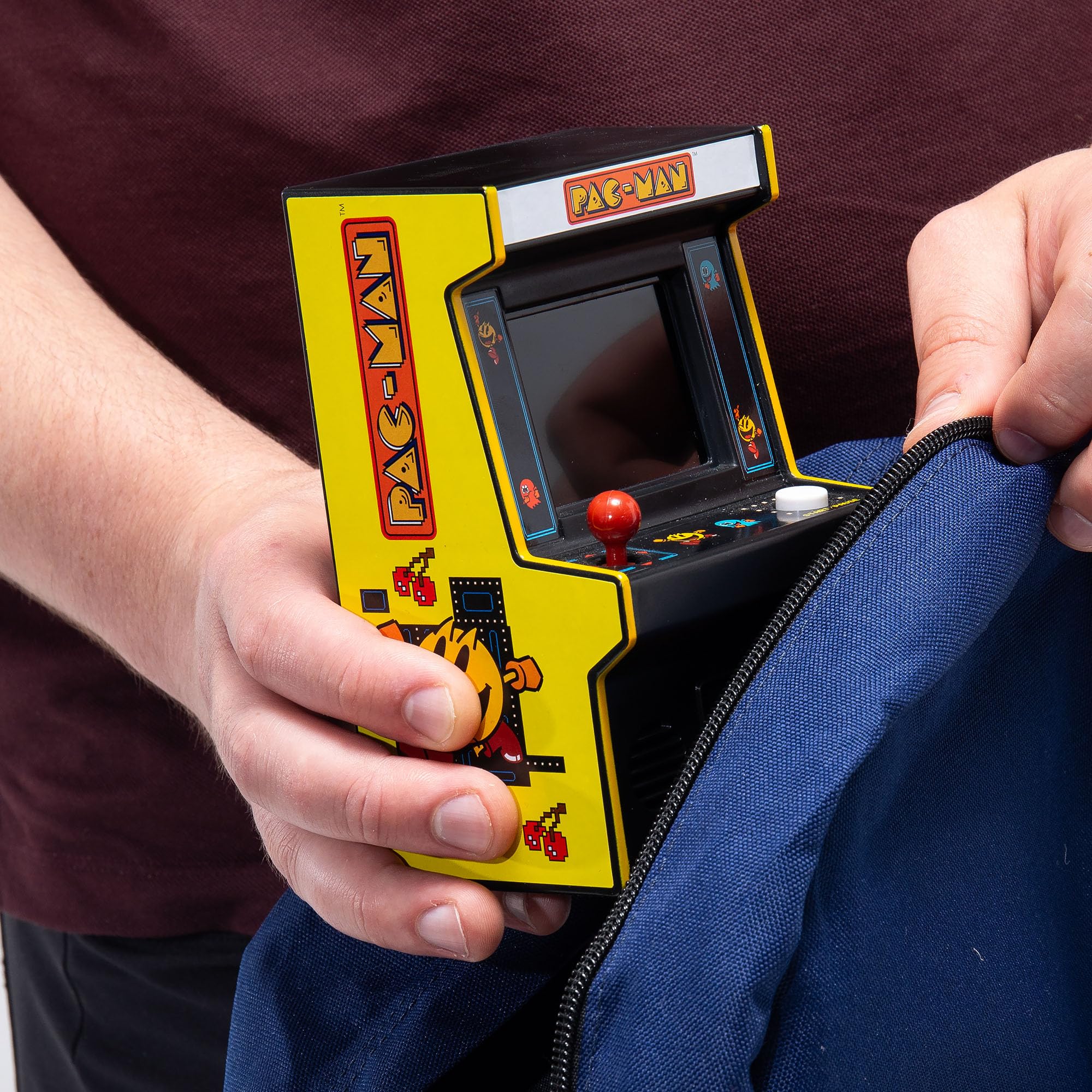 Arcade Classics Pac-Man - Retro Mini Arcade Game, 4-Color Screen, Great Gift for Kids 8 to 98