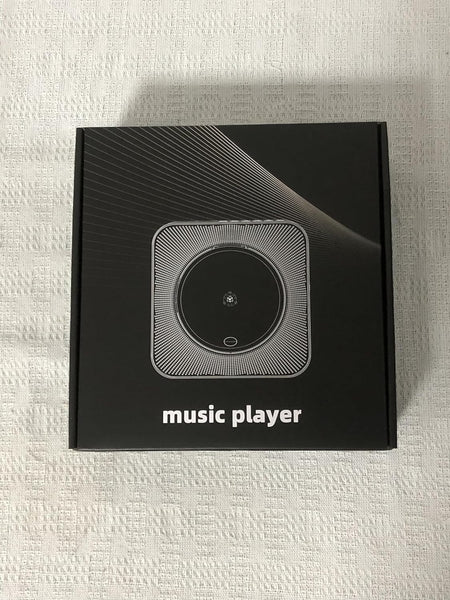 CD Player Portable with Speakers - Homlab Blutooth Desktop CD Players for Home with Dust Cover, FM Radio, Anti-skip Protection, Music Player Home Audio Boombox with LCD Display, Remote, Aux Input