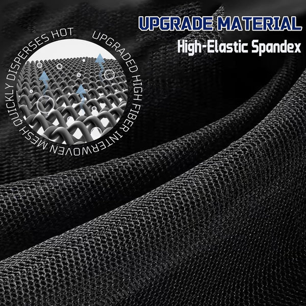 Car Front Window Shades, OUTTDID 2 Pack Side Window Sun Shades, Car Heat and UV Protection Stretchy Mosquito Net Cover Fit Cars SUVs - Up to 80x126cm